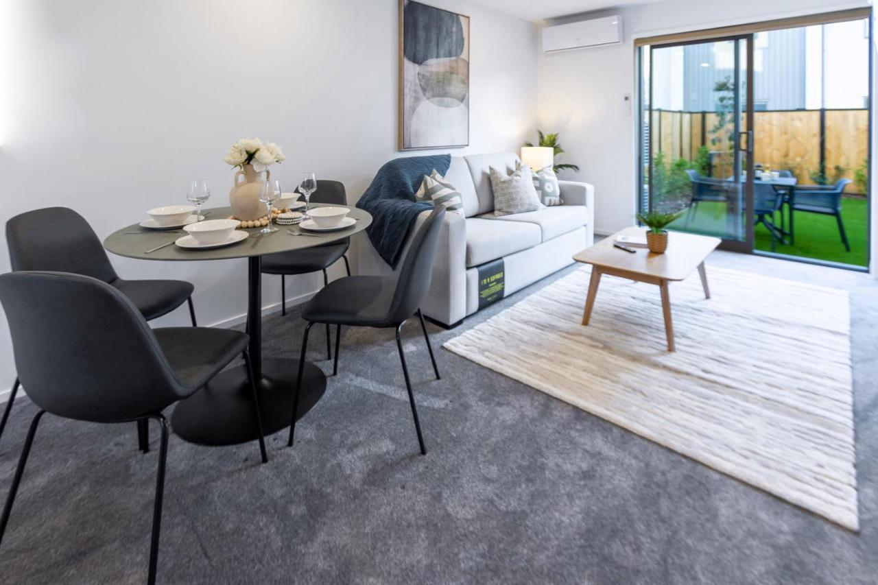基督城Urban Park Escape 2 Bed 2 Bath W/Carpark公寓 外观 照片